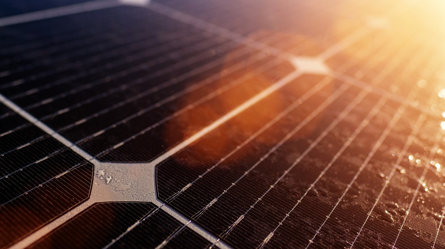 Picture of a solar panel
