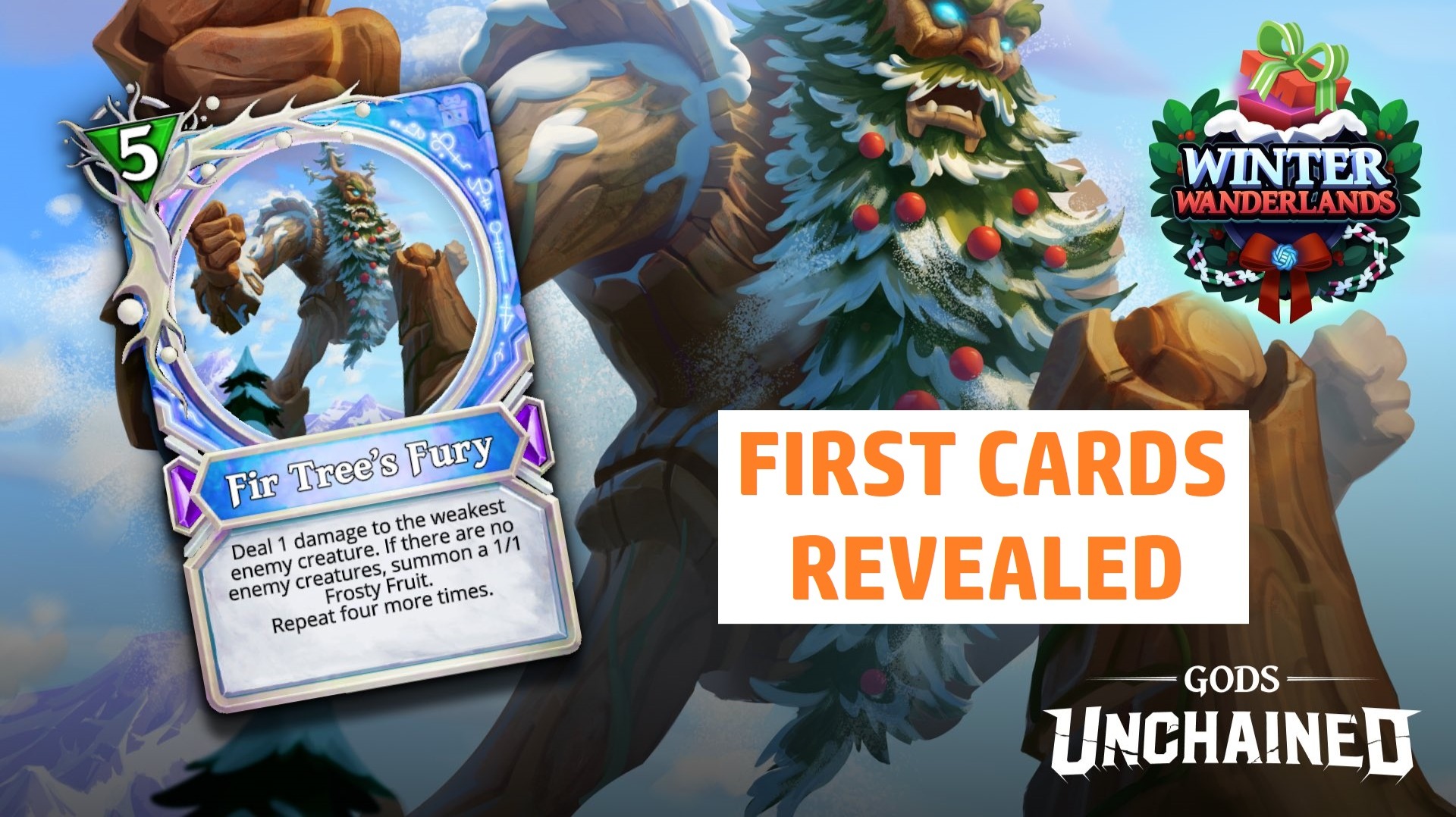 FIRST CARDS REVEALED