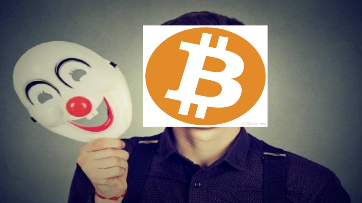 Unmasked Bitcoin Man