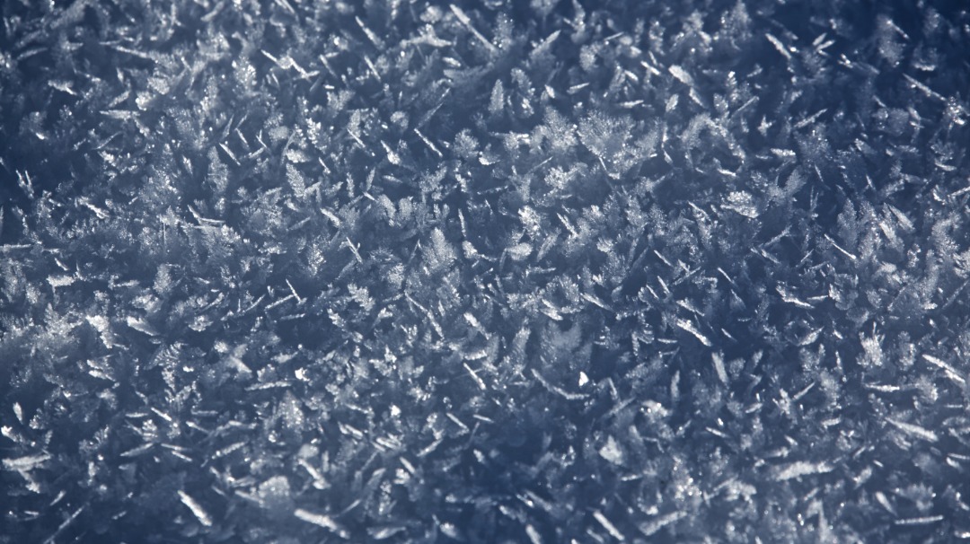 Ice crystals