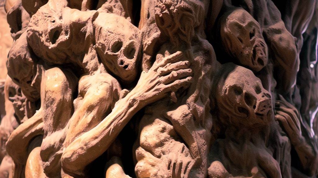 Bing created Image – Pillars of Shame