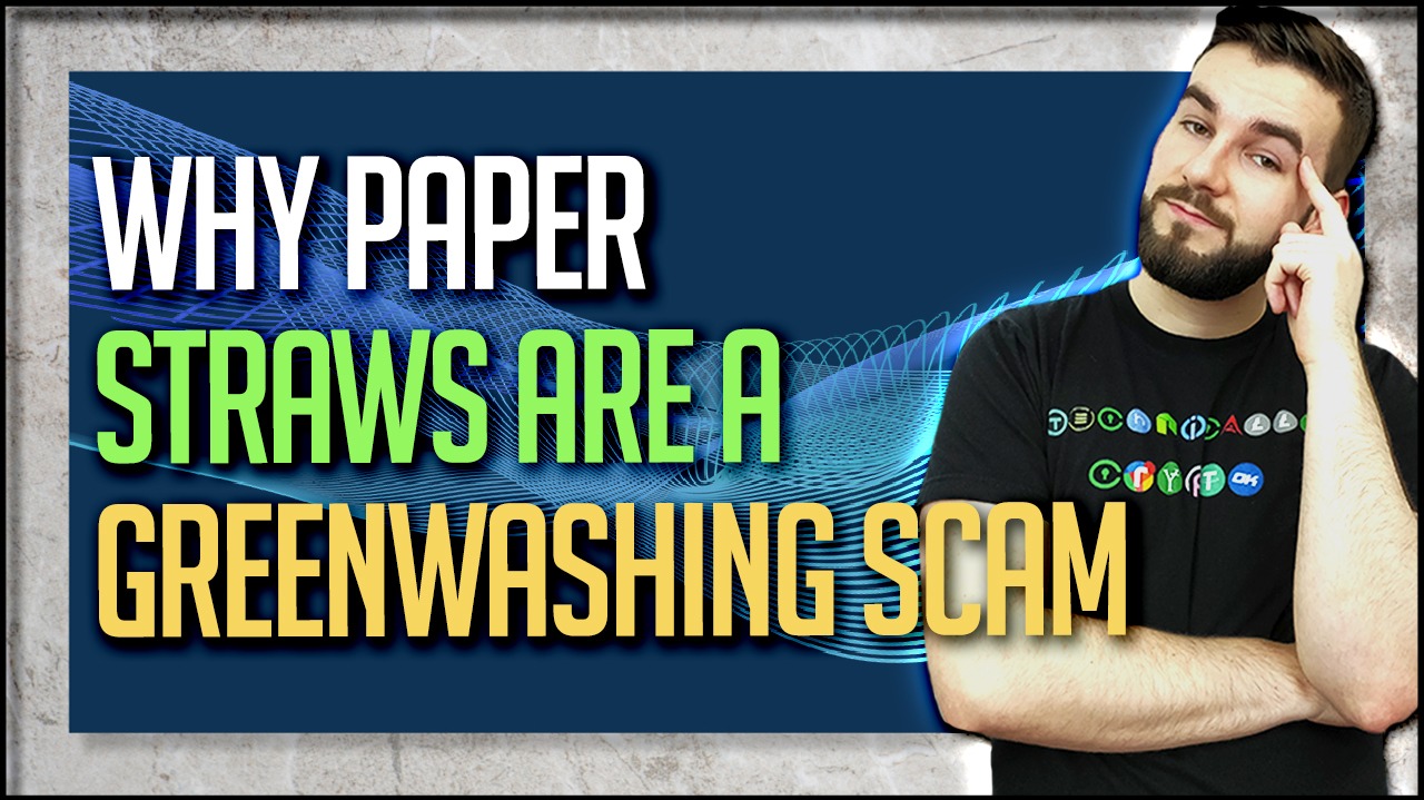 Why Paper Straws Are A Greenwashing Scam