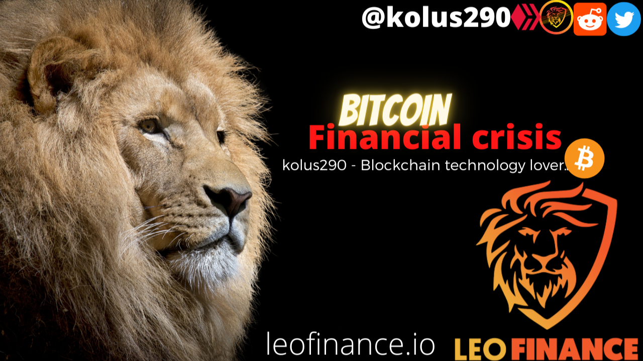 Bitcoin Financial Crisis