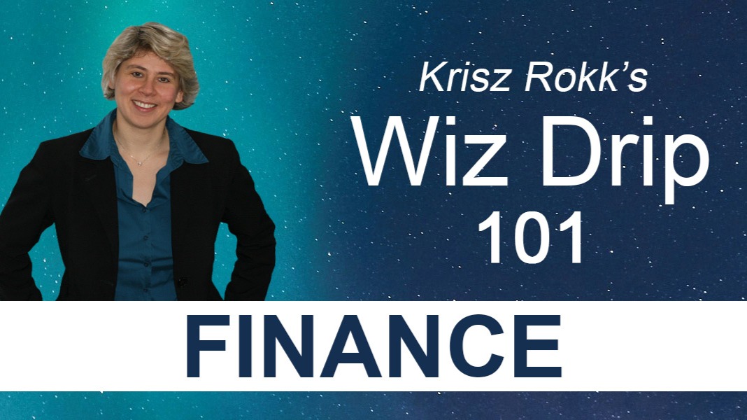 Krisz Rokk's Wiz Drip 101 - Finance - Sharpen Your Mind to Support the Skills You Amass