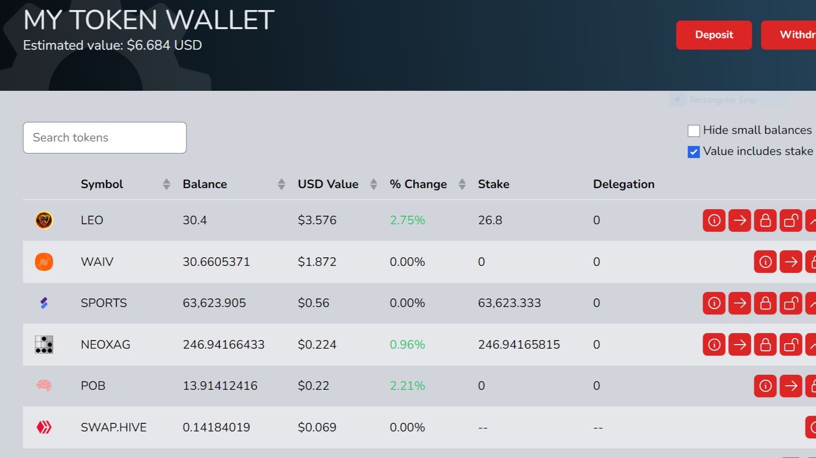 Cryptosocial Earnings, October 2022, and a List of My Hive Tokens