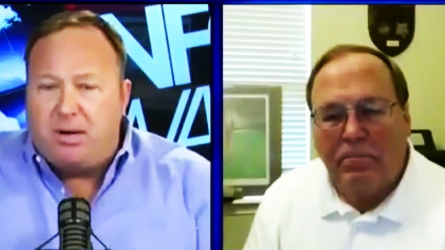 Woflgang Halbig and Alex Jones