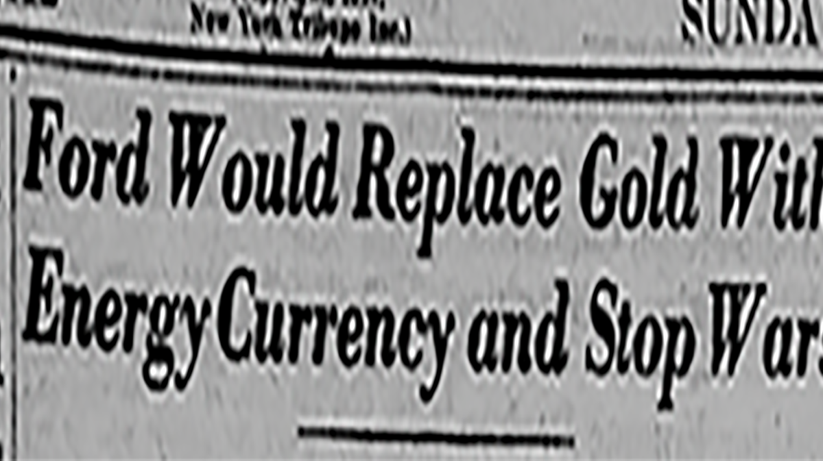 Front page of the New York Tribune dated Sunday, Dec. 4, 1921. Source: Library of Congress.