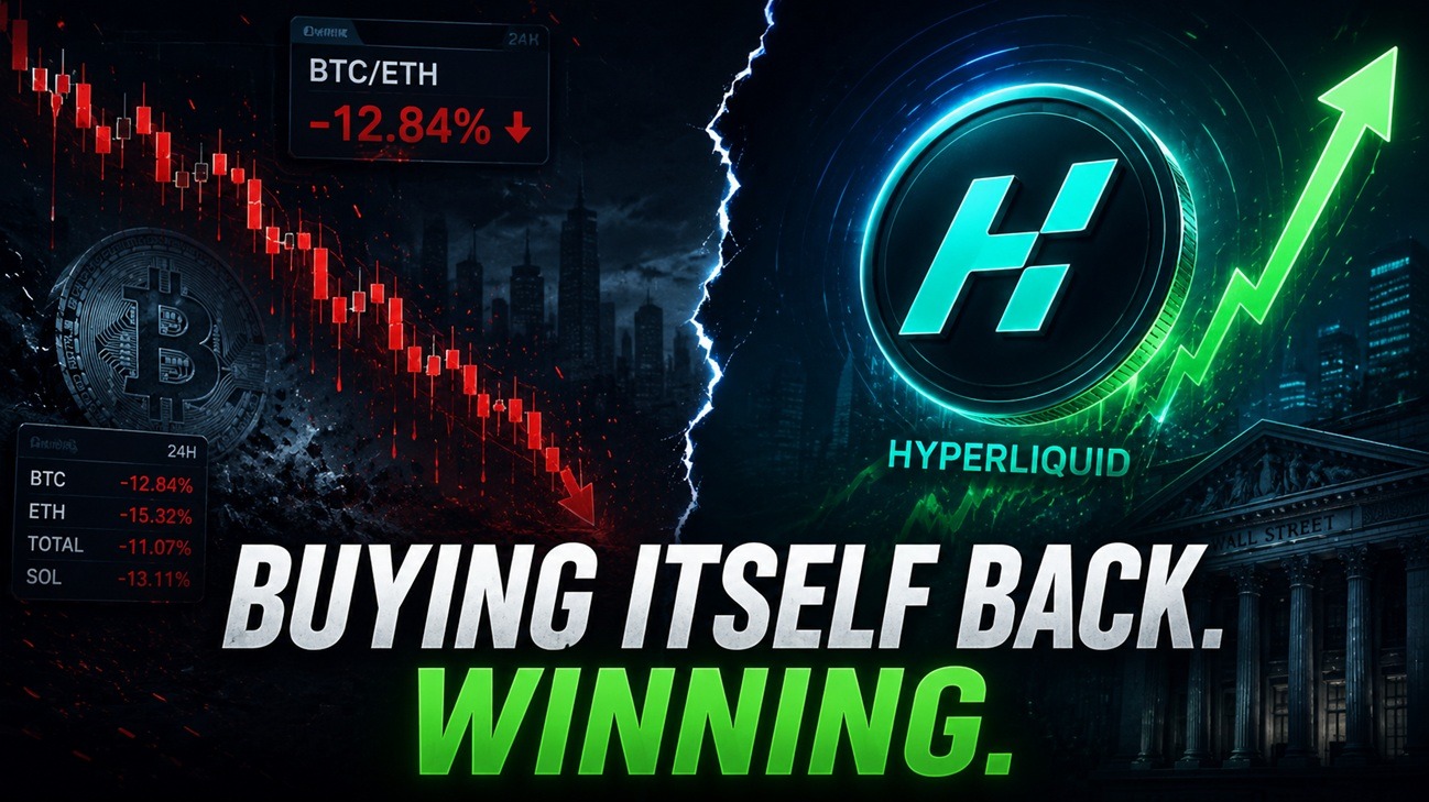 Hyperliquid's HYPE is up 160% in 2026 while Bitcoin bleeds — here's the real reason, and what the bulls aren't saying.