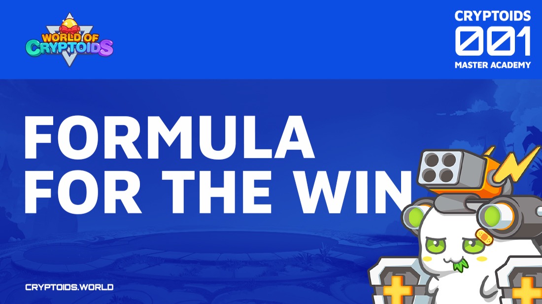 The formula to win in World of Cryptoids