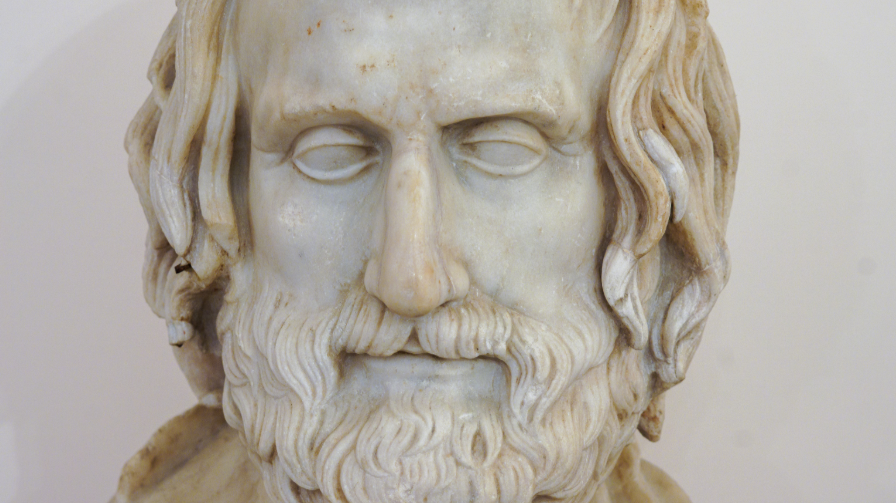 Euripides bust