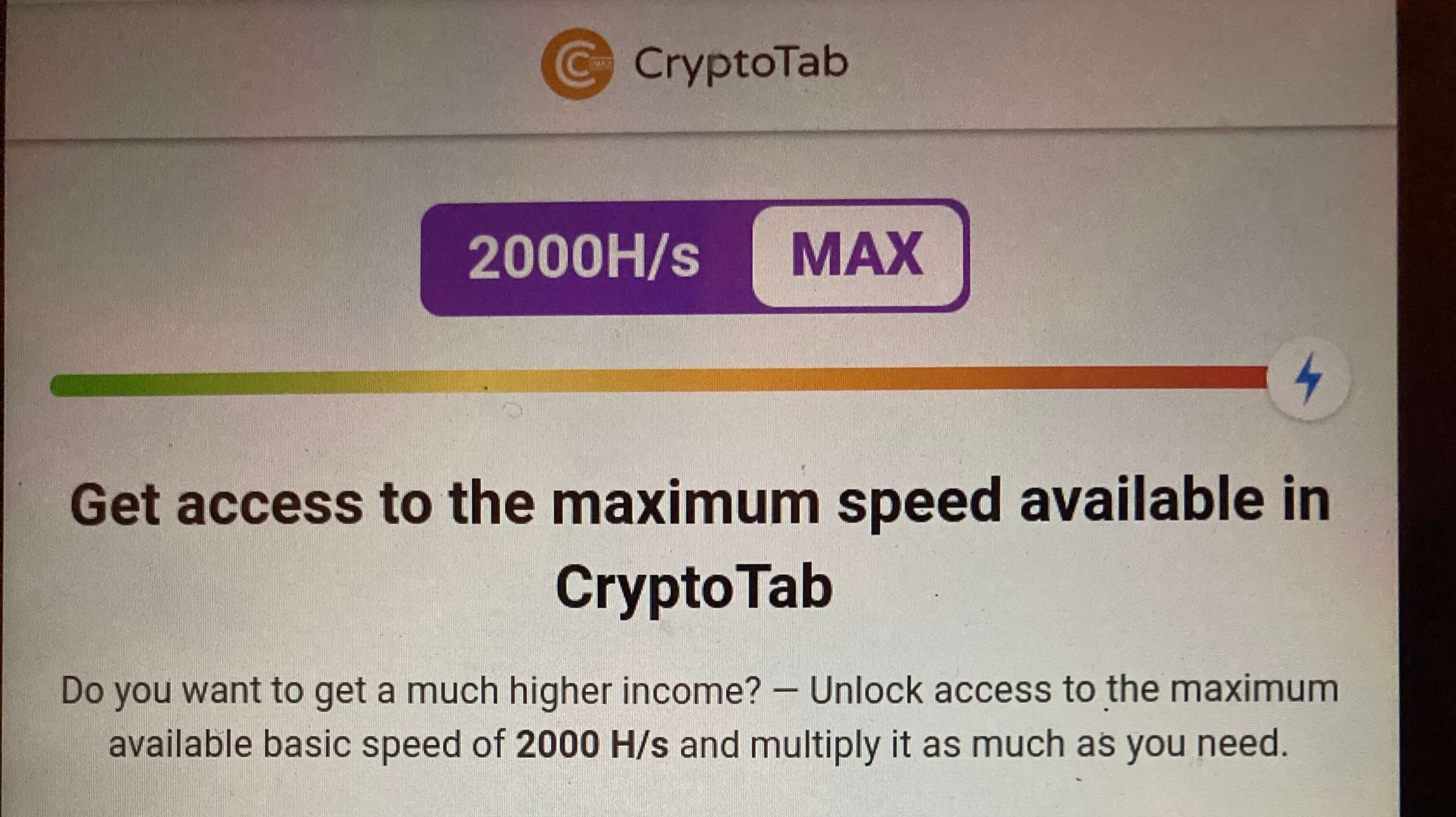 Cryptotab Max review