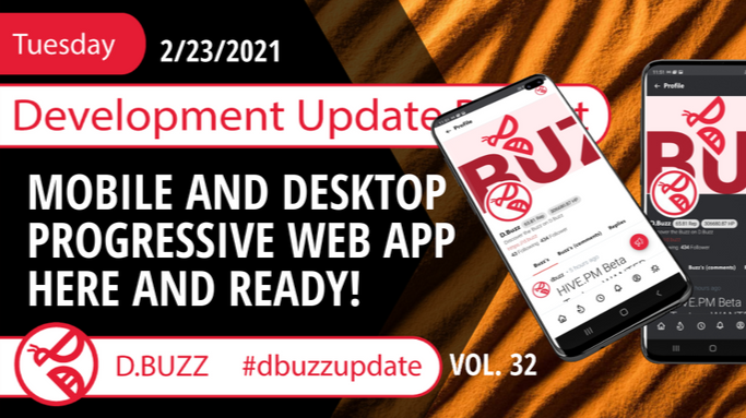 D.BUZZ PWA Ready for Download and Uses! - Mobile &amp; Desktop App