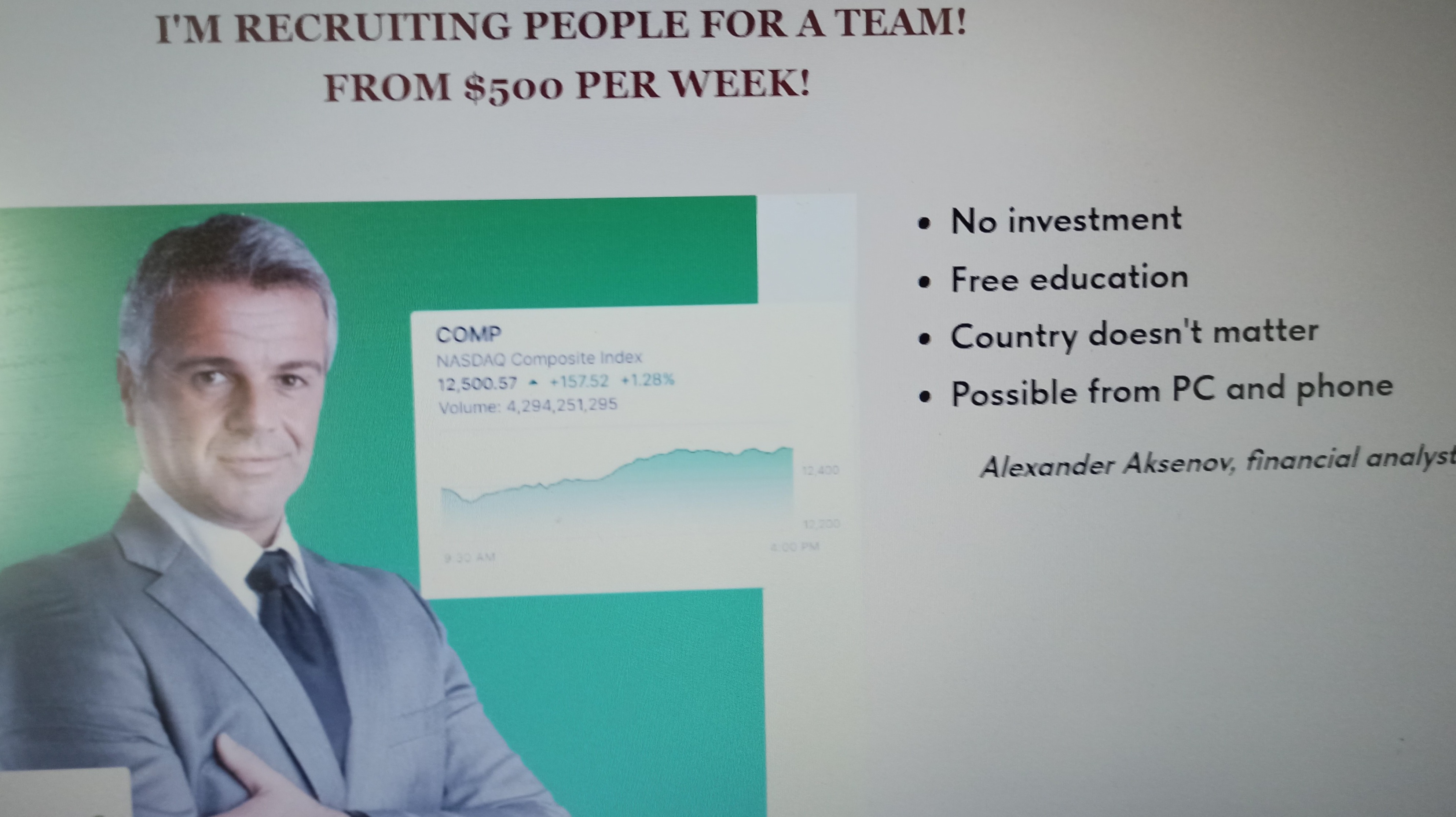 From internet PTC site