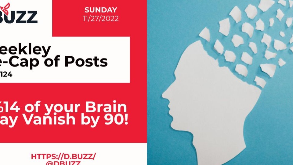Recap of this Week's Posts by D.Buzz Vol.125