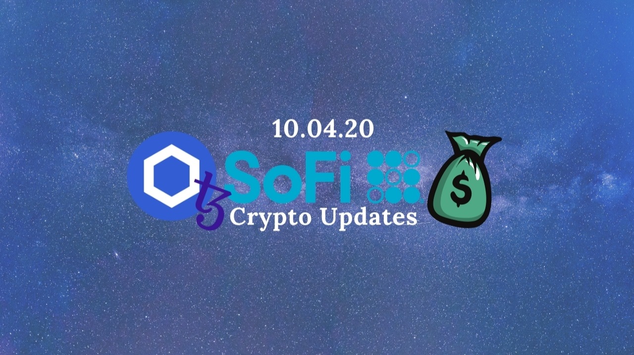 My Crypto Portfolio Updates - 10.04.20