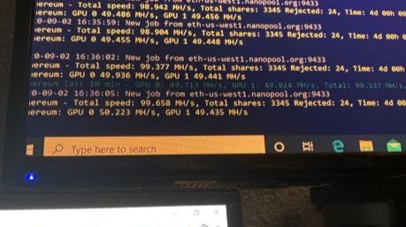 ETH mining