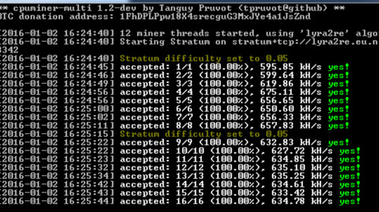 CPU MINER
