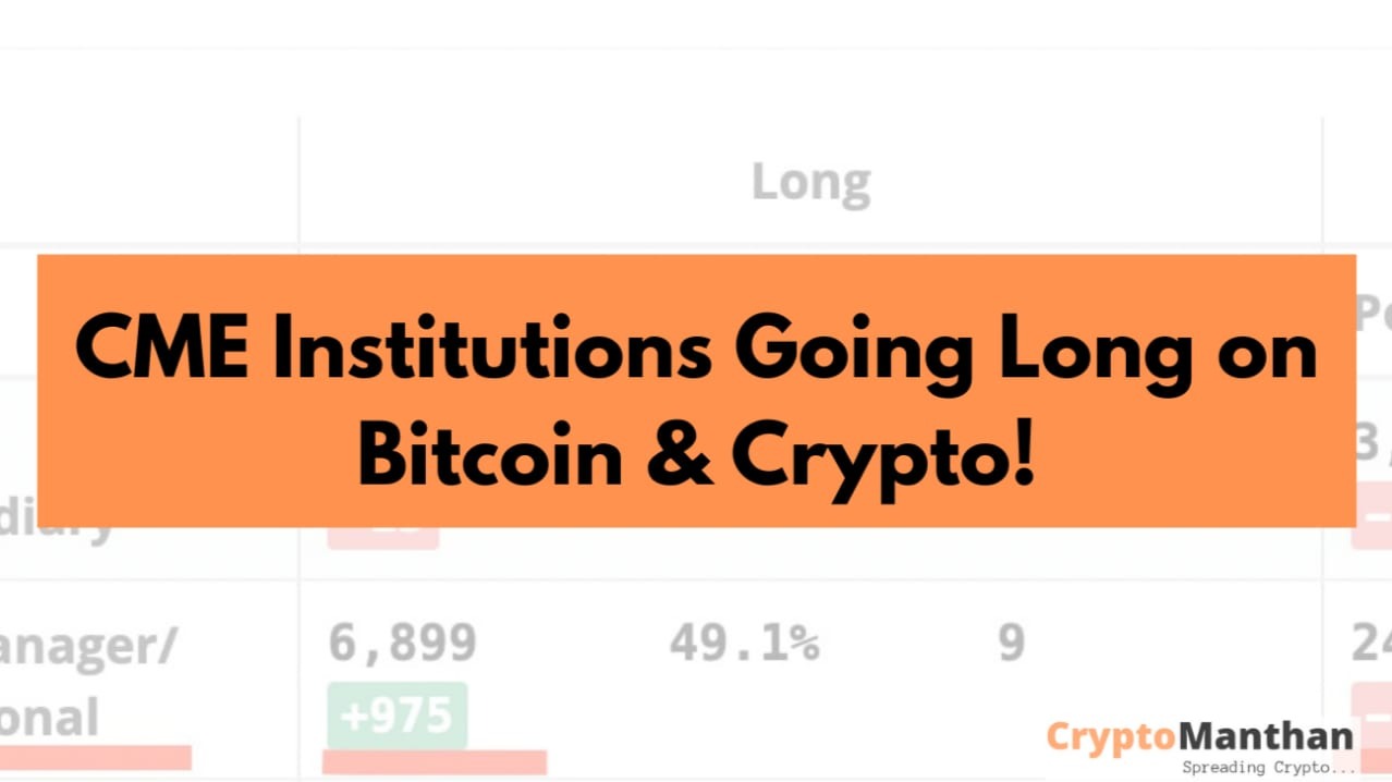 Institutions Taking Long Position on Bitcoin!