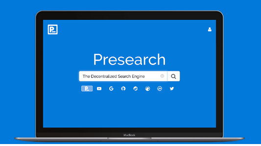 Presearch laptop