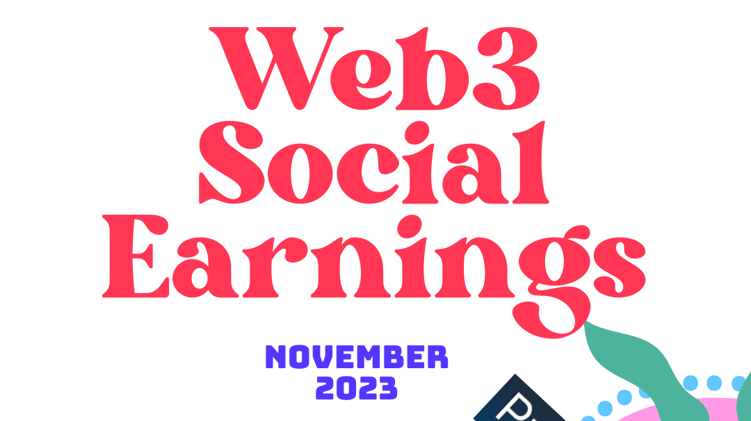 web3 social media earnings