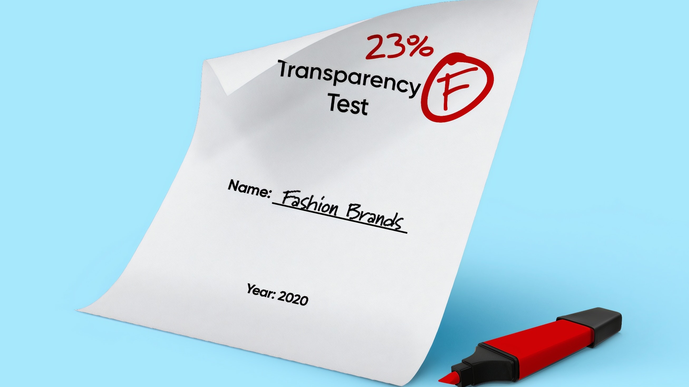 When it comes to  transparency  im an A student