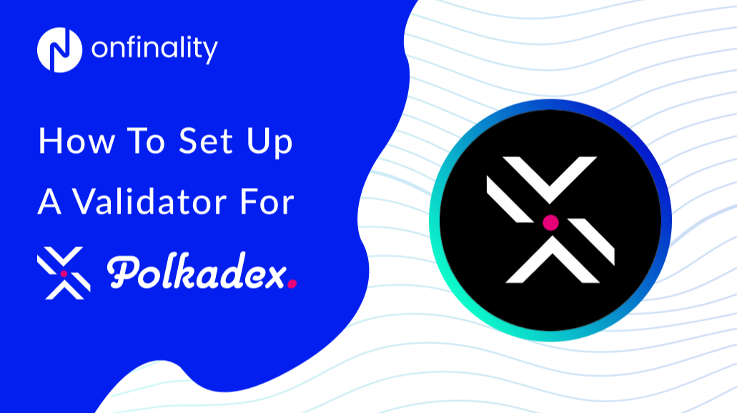 How To Set Up A Validator For Polkadex On OnFinality