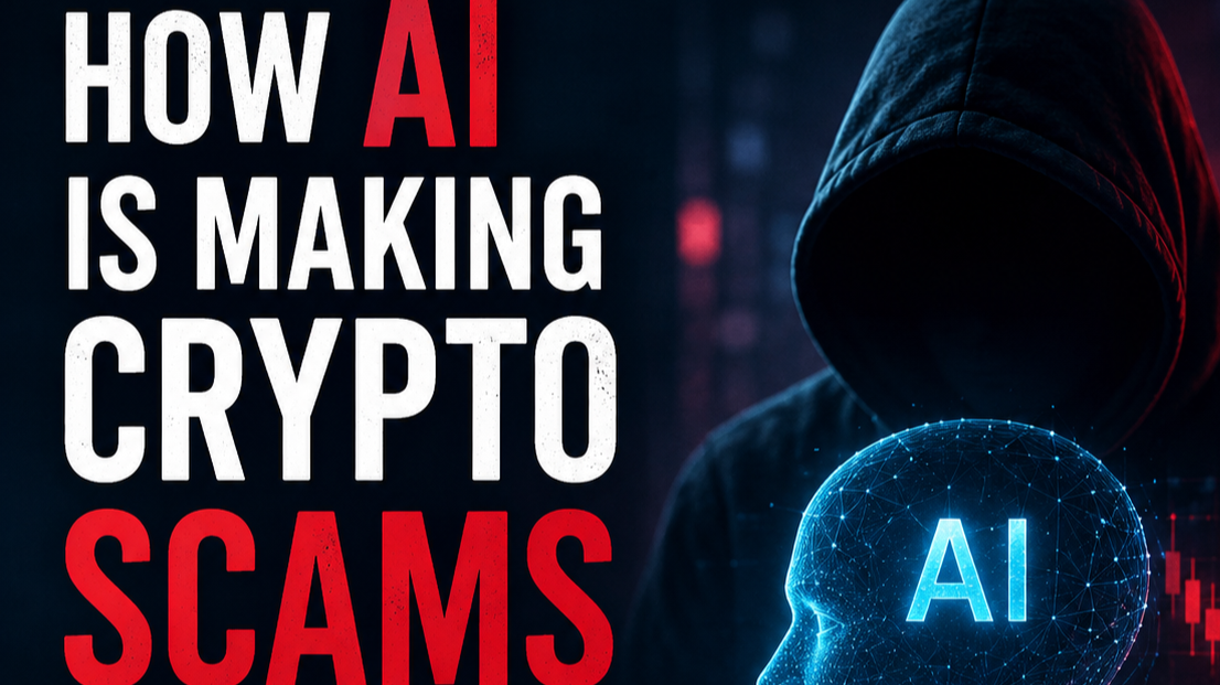 AI-powered crypto fraud illustrating synthetic identities, digital deception, and evolving enterprise security risks.