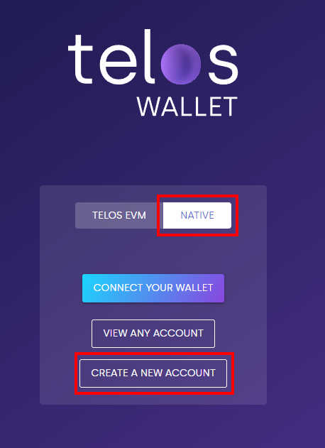 Telos - How to create a free wallet