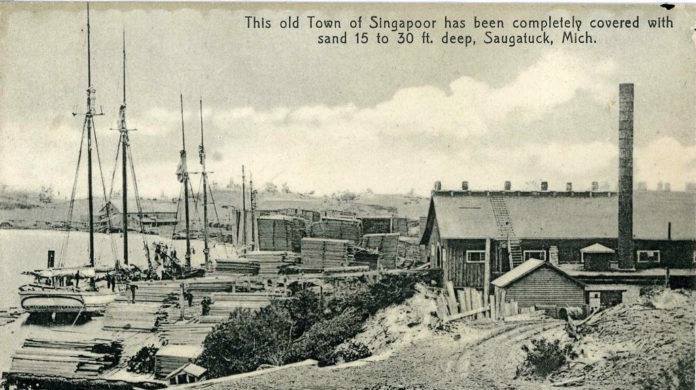 Singapore, Michigan: Fires of 1871 and Sand Dunes.