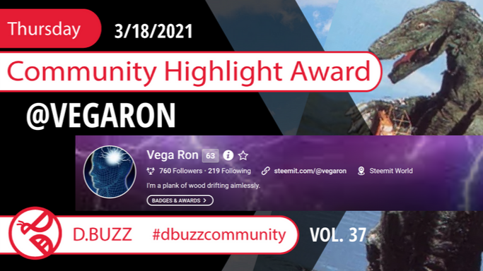 D.Buzz Community Highlight: @vegaron