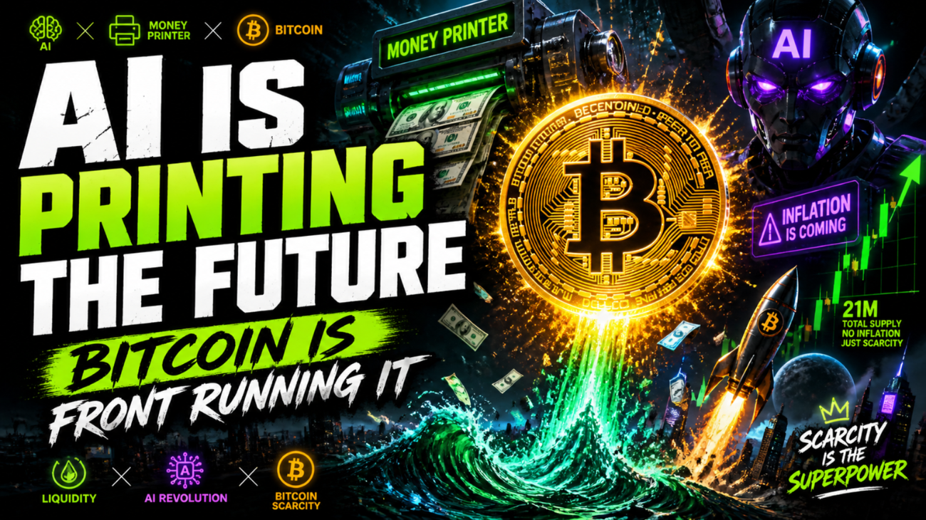 Why the AI Economy May Push Capital Toward Bitcoin