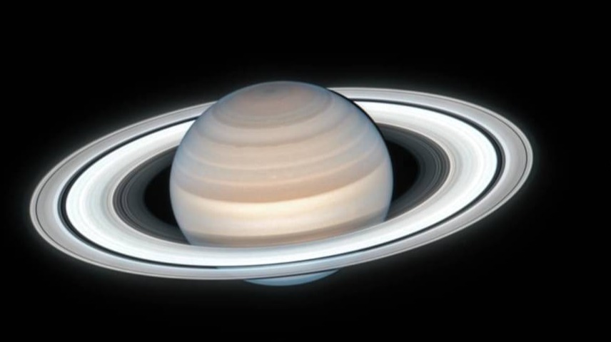 Saturn planet jwst