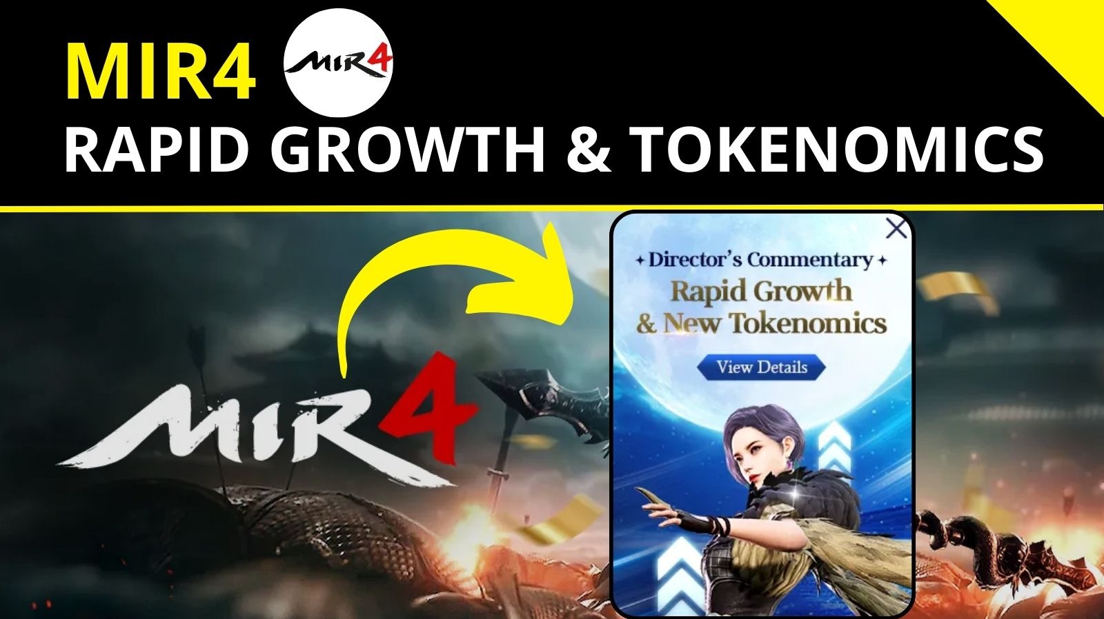 MIR4 Rapid Growth, New Tokenomics