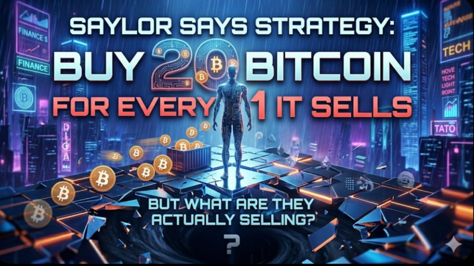 Saylor Says Strategy Will Buy 20 Bitcoin for Every One It Sells: But ...