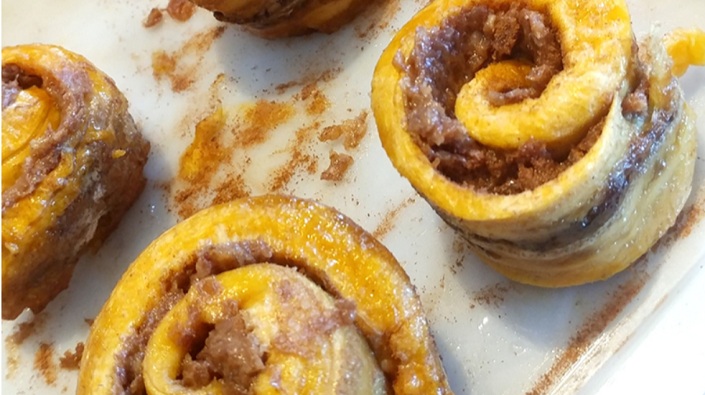 easy and healthy cinnamon rolls