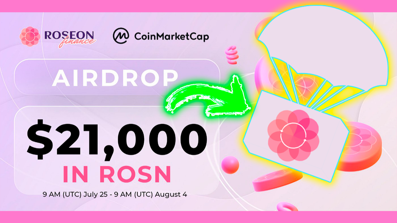 ROSEON FINANCE COINMARKETCAP AIRDROP