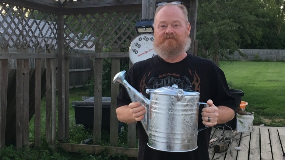 My watering pail I have wanted for a long time.