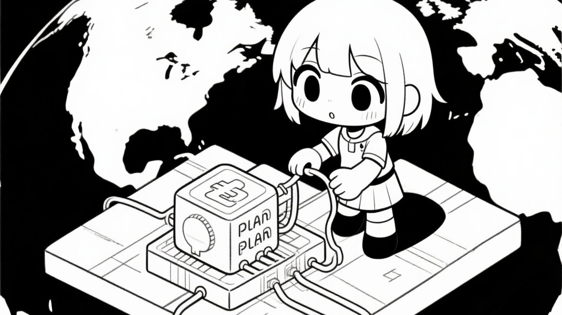 Girl rewiring the planet