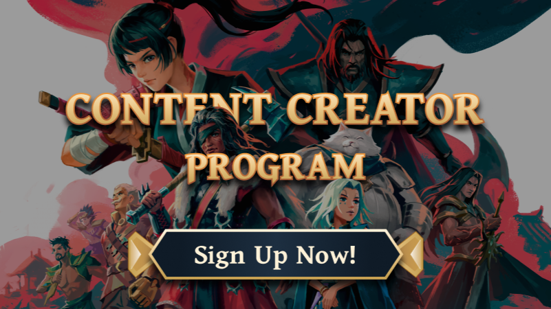 Gods Unchained - Content creator program looking for creators