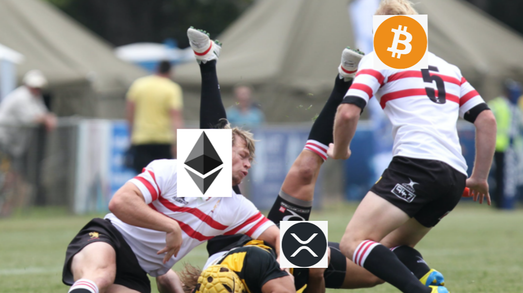 BTC v ETH v XRP