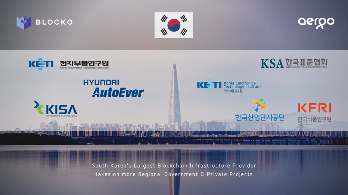 South Korea's Largest Blockchain Infrastructure Provider takes on more Regional Government Projects
