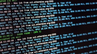 Etherium Hashrate Examples