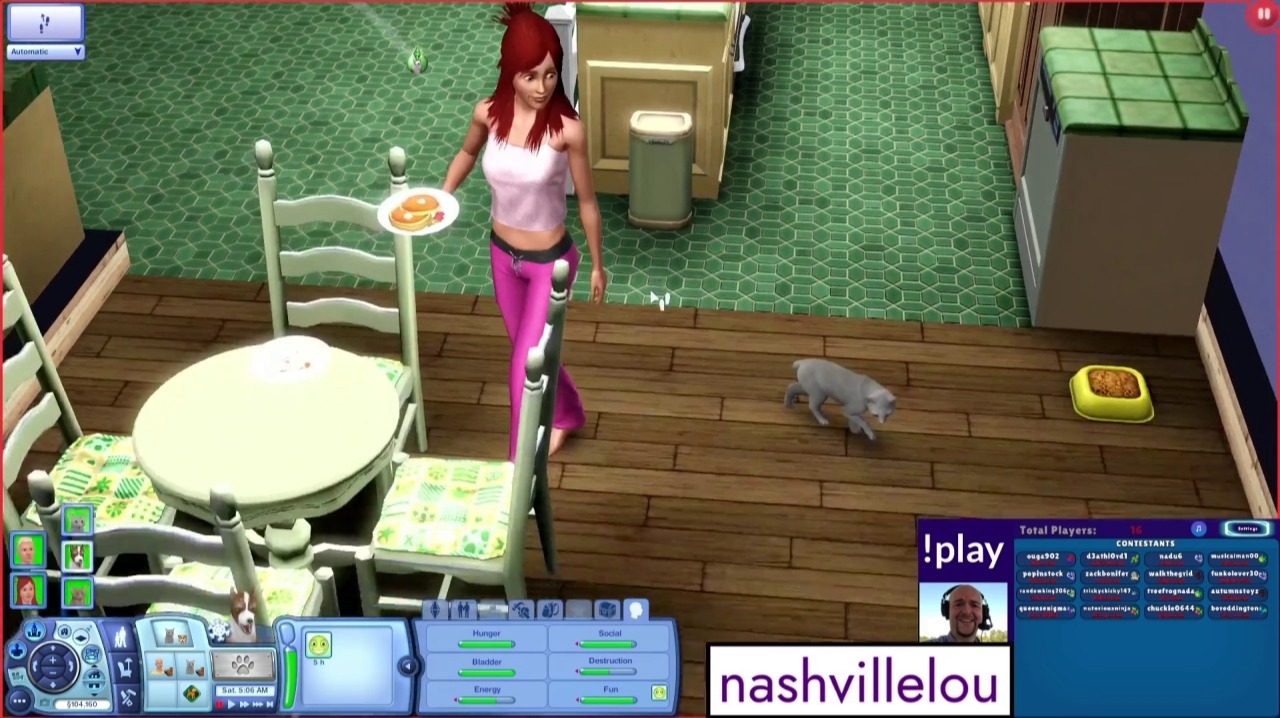 Martha Stone from The Sims 3 on NashvilleLou Live