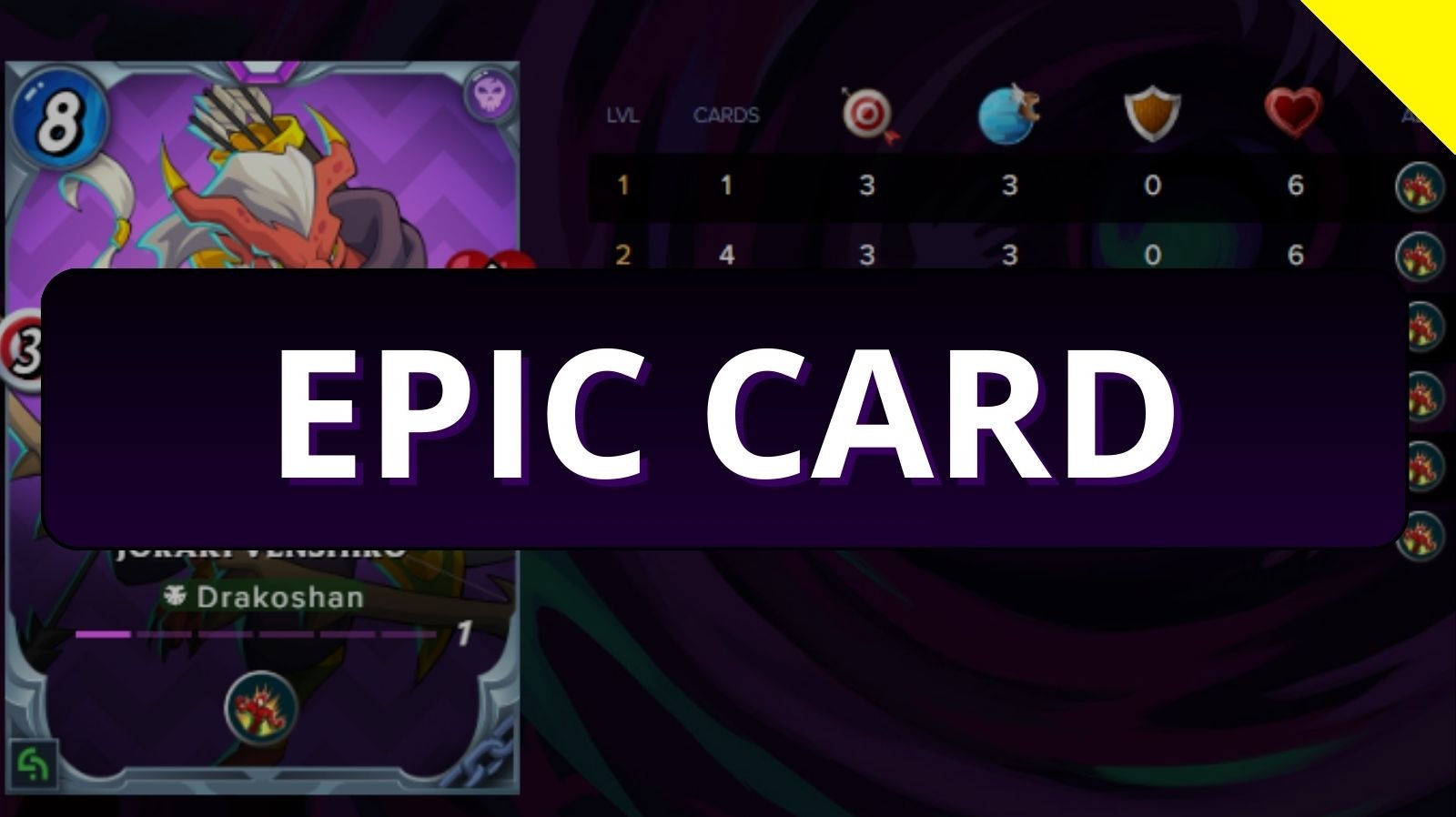 EPIC CARD from a Minor Chest! (EOS REWARD)