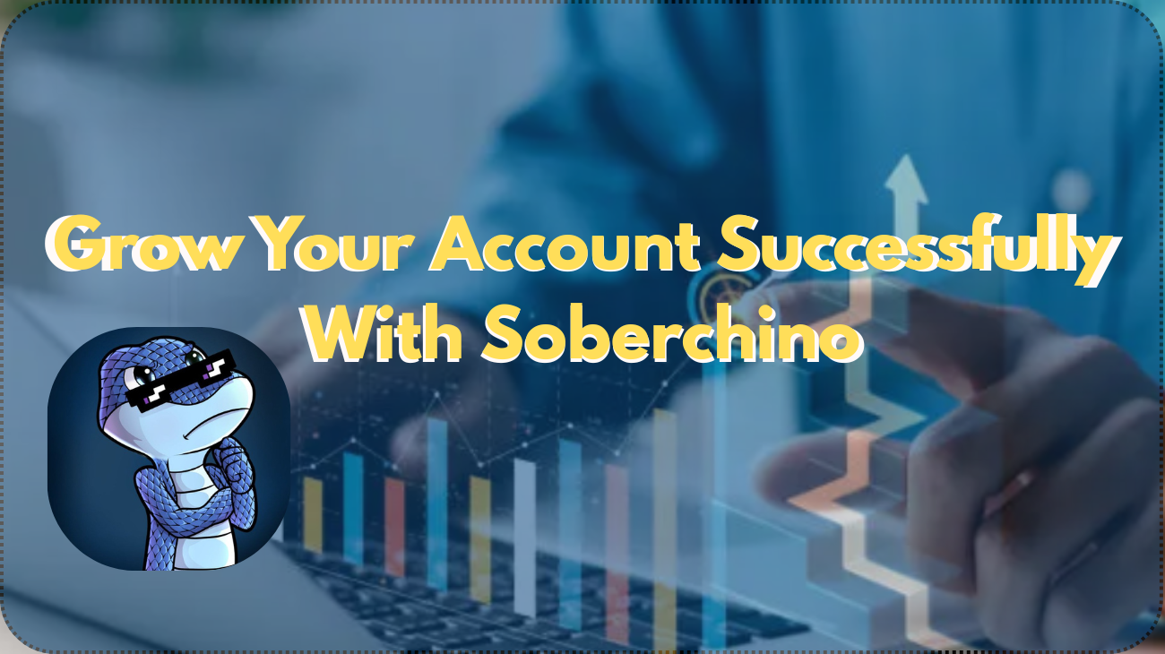 Grow Your Account Successfully With Soberchino