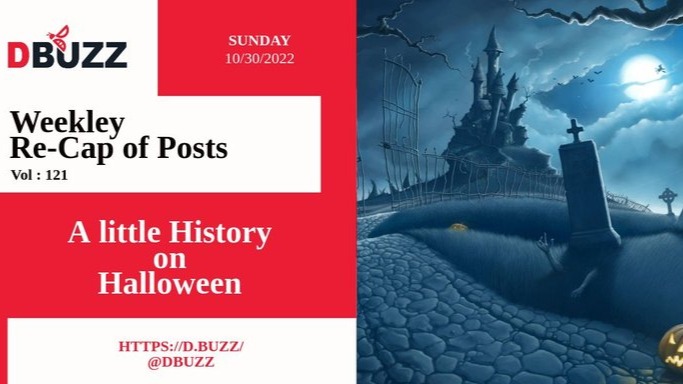 Recap of this Week's Posts by D.Buzz Vol.121