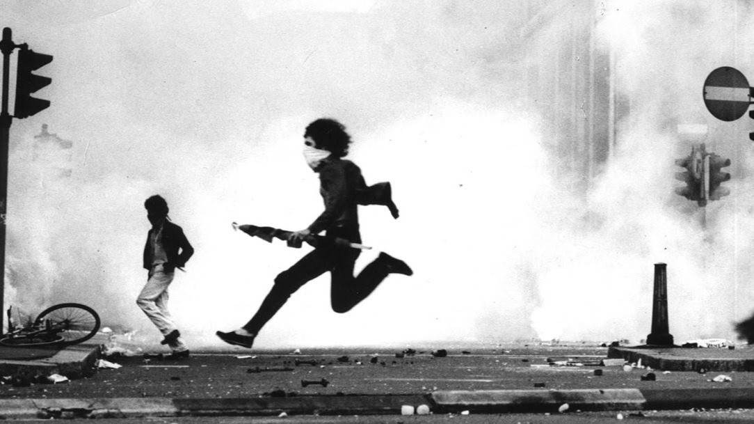 running man riot 1977 italy