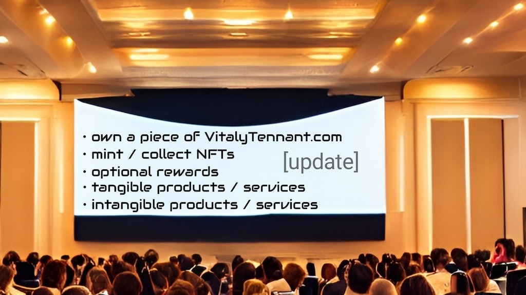 Update: Own a Part of VitalyTennant.com Brand