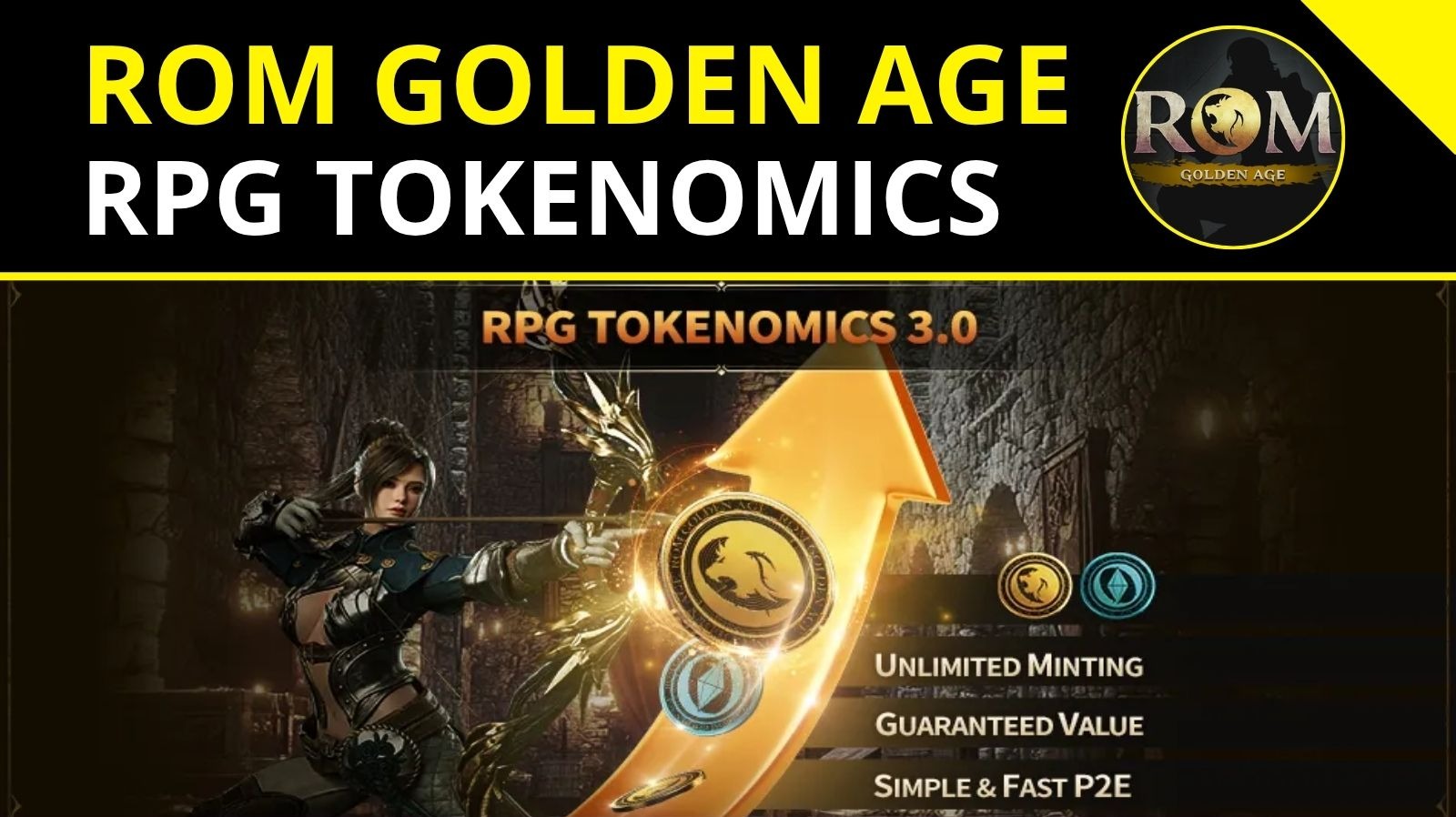 ROM: Golden Age RPG Tokenomics 3.0