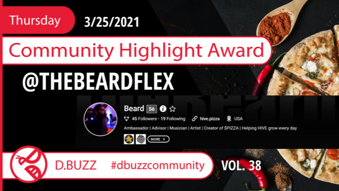 D.Buzz Community Highlight: @thebeardflex